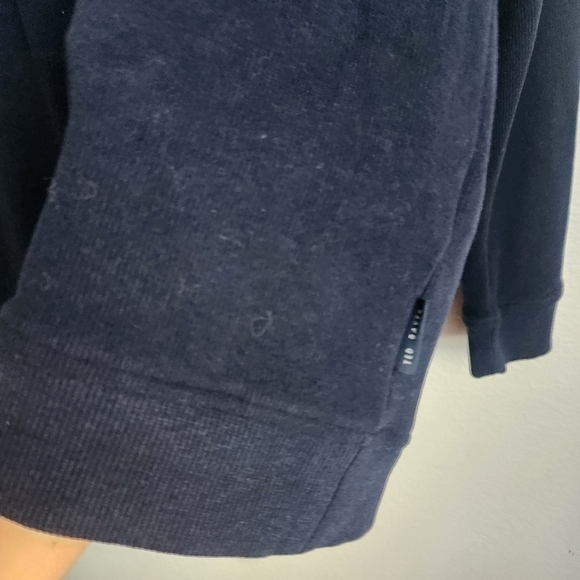 Ted Baker Muggie Half Zip Henley Funnel Neck Navy Sweatshirt Casual Basics 3 - Picture 12 of 12